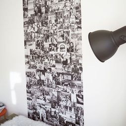 collage-behang-geprint